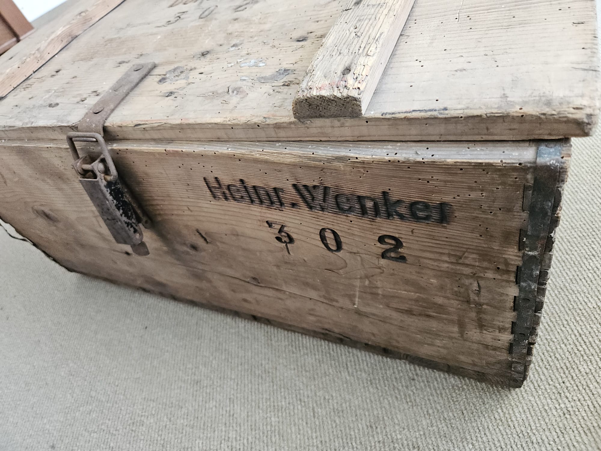 entwendete Bierkiste